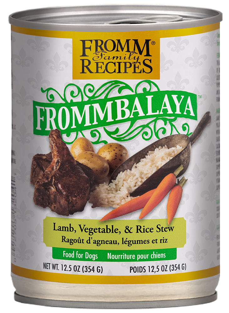 Fromm Canned Dog Food Frommbalaya Lamb 12.5oz