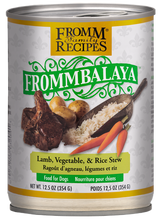 Fromm Canned Dog Food Frommbalaya Lamb 12.5oz