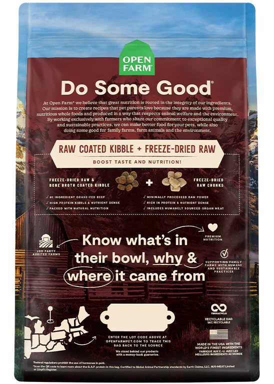 Open Farm RawMix Ancient Grains Front Range Dog Food