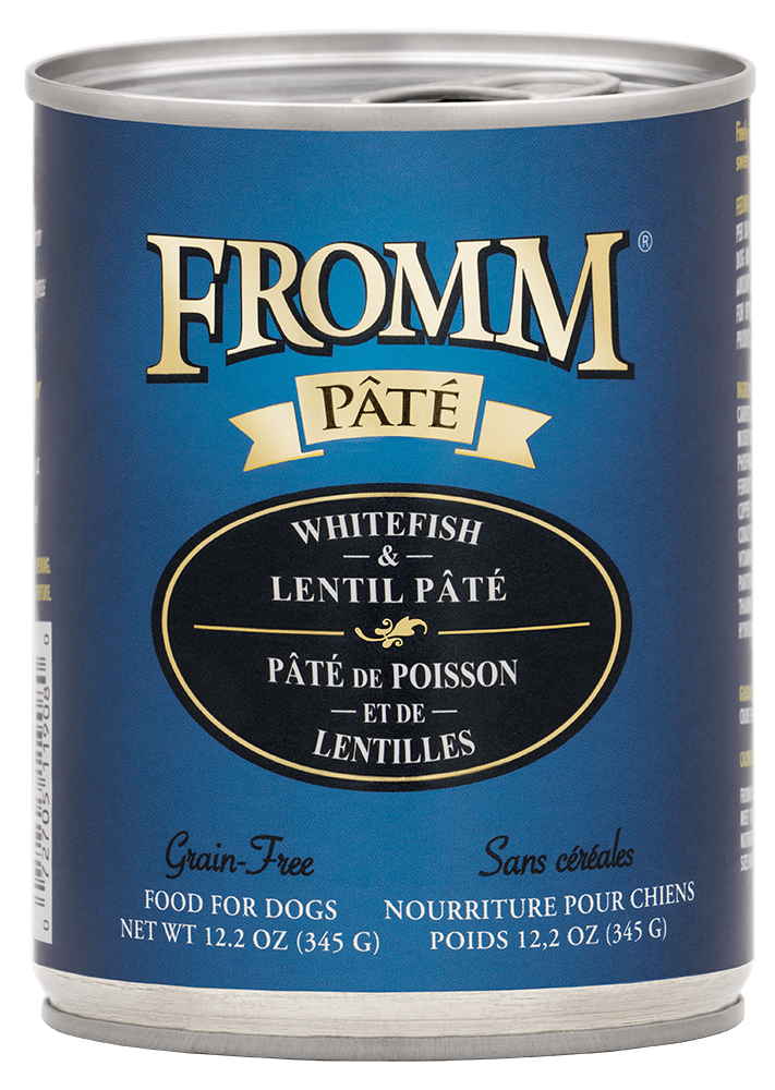 Fromm Canned Dog Food Whitefish & Lentil 12oz