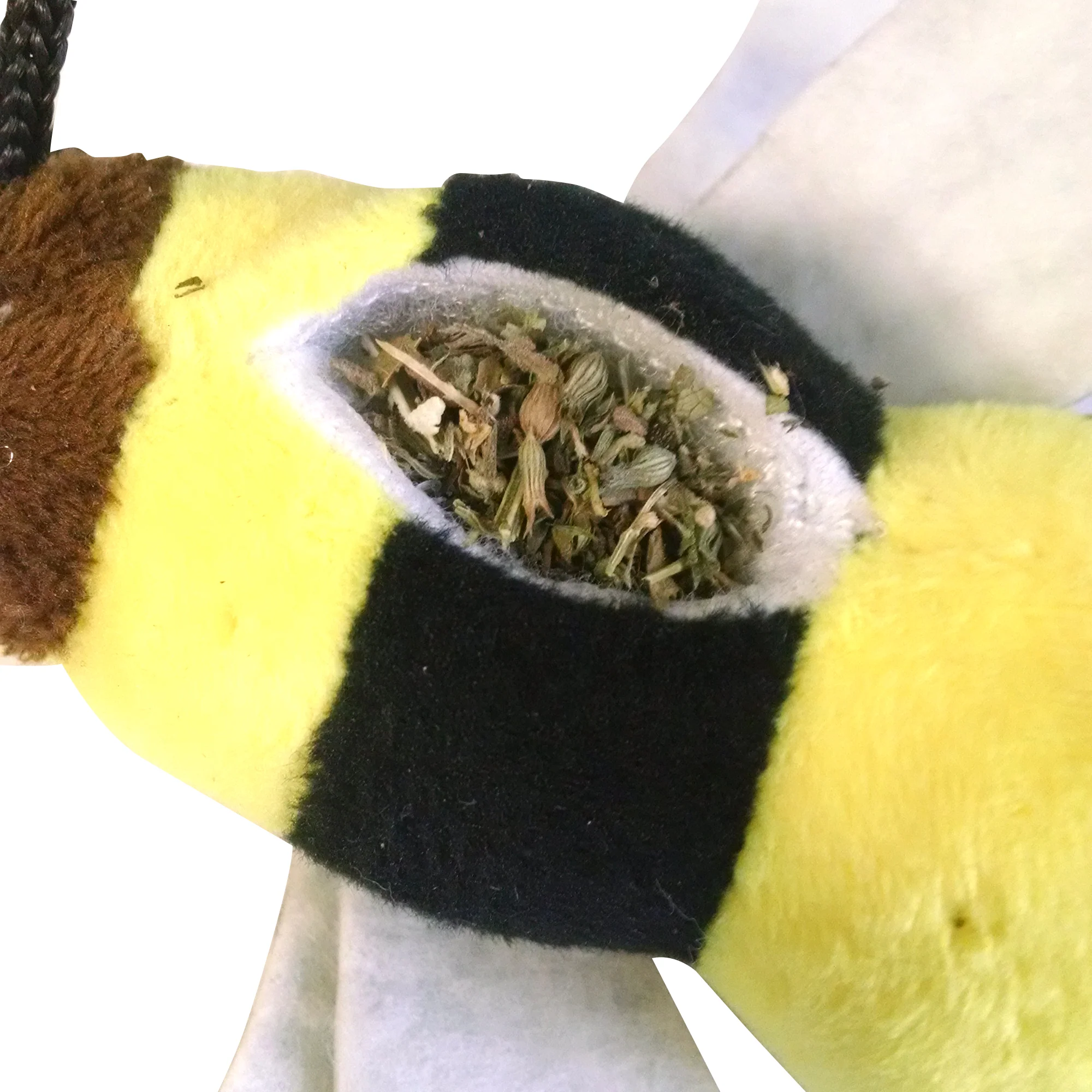 Meowijuana Get Buzzed Bee Wand Refillable Catnip Cat Toy