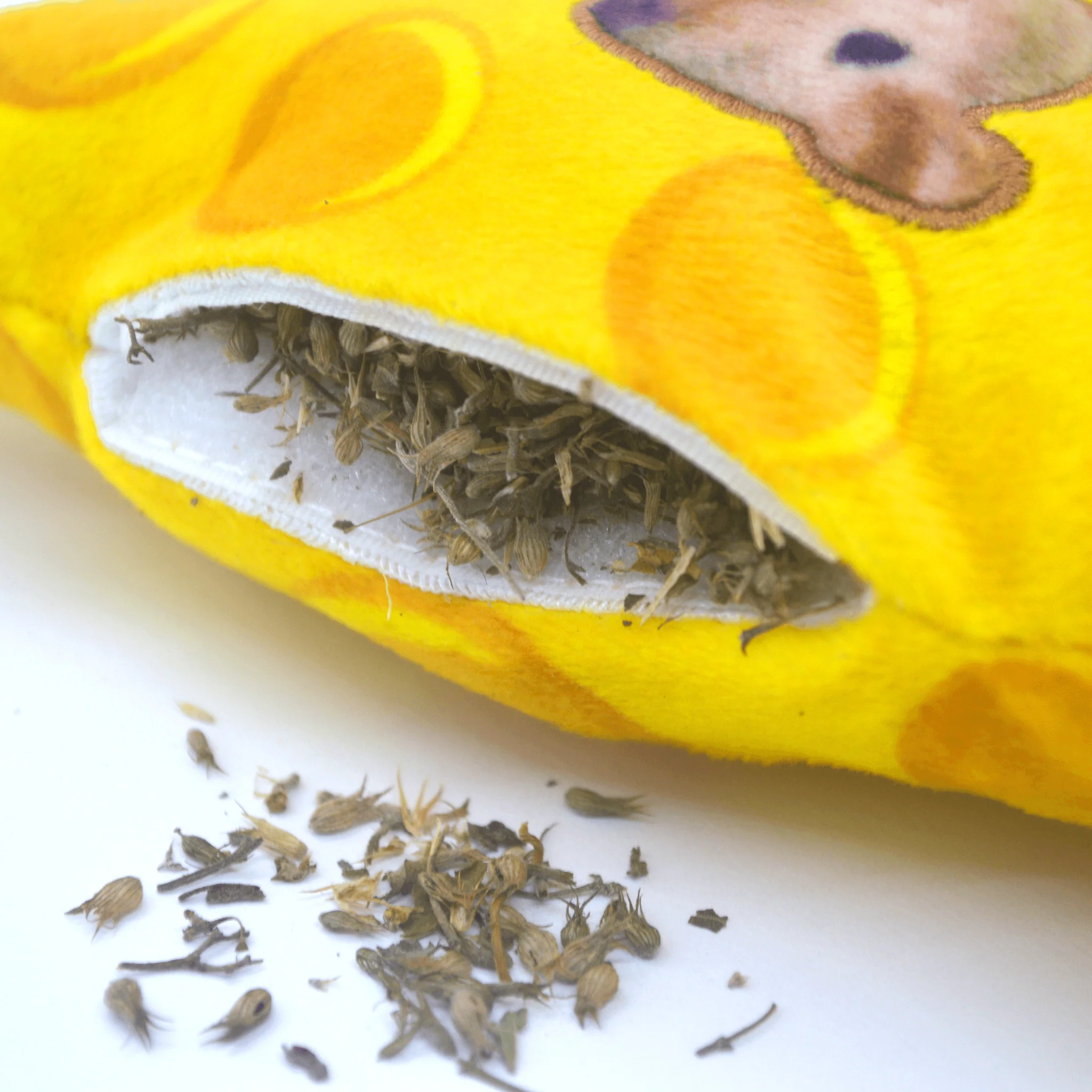 Meowijuana Get Cheesy Refillable Catnip Cat Toy