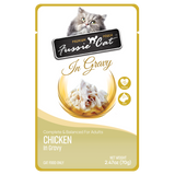 Fussie Cat Pouch Chicken In Gravy 2.47oz