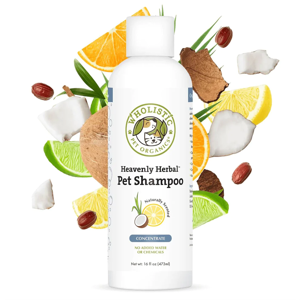 Wholistic Pet Organics Heavenly Herbal Shampoo 16oz