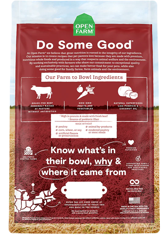Open Farm Grain Free Beef