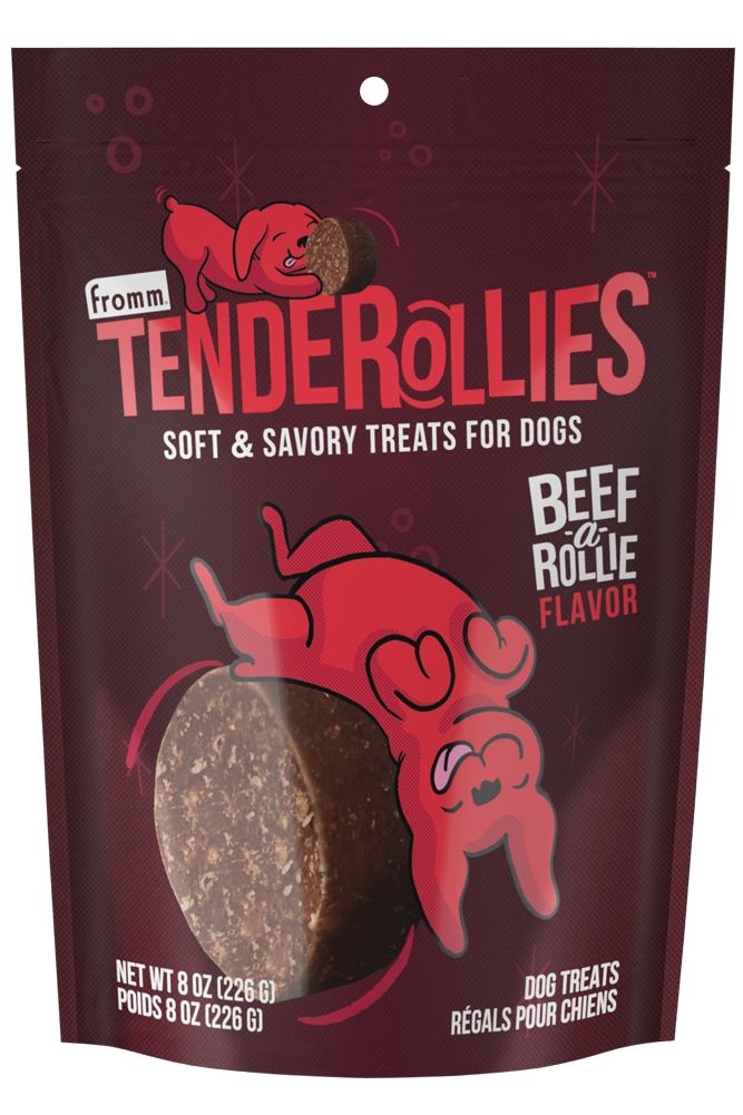 Fromm Tenderollies Beef-A-Rollie Treats 8oz