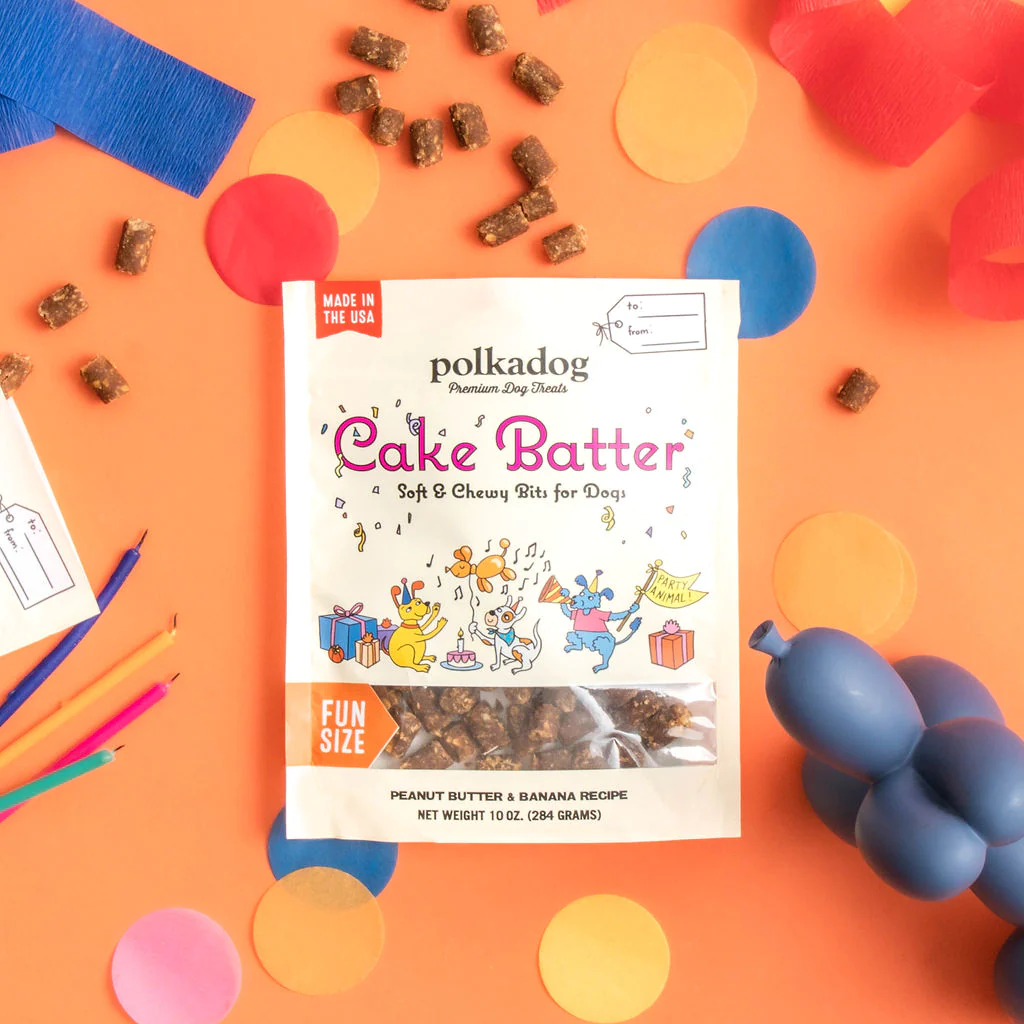 Polkadog Cake Batter Training Bits 10oz