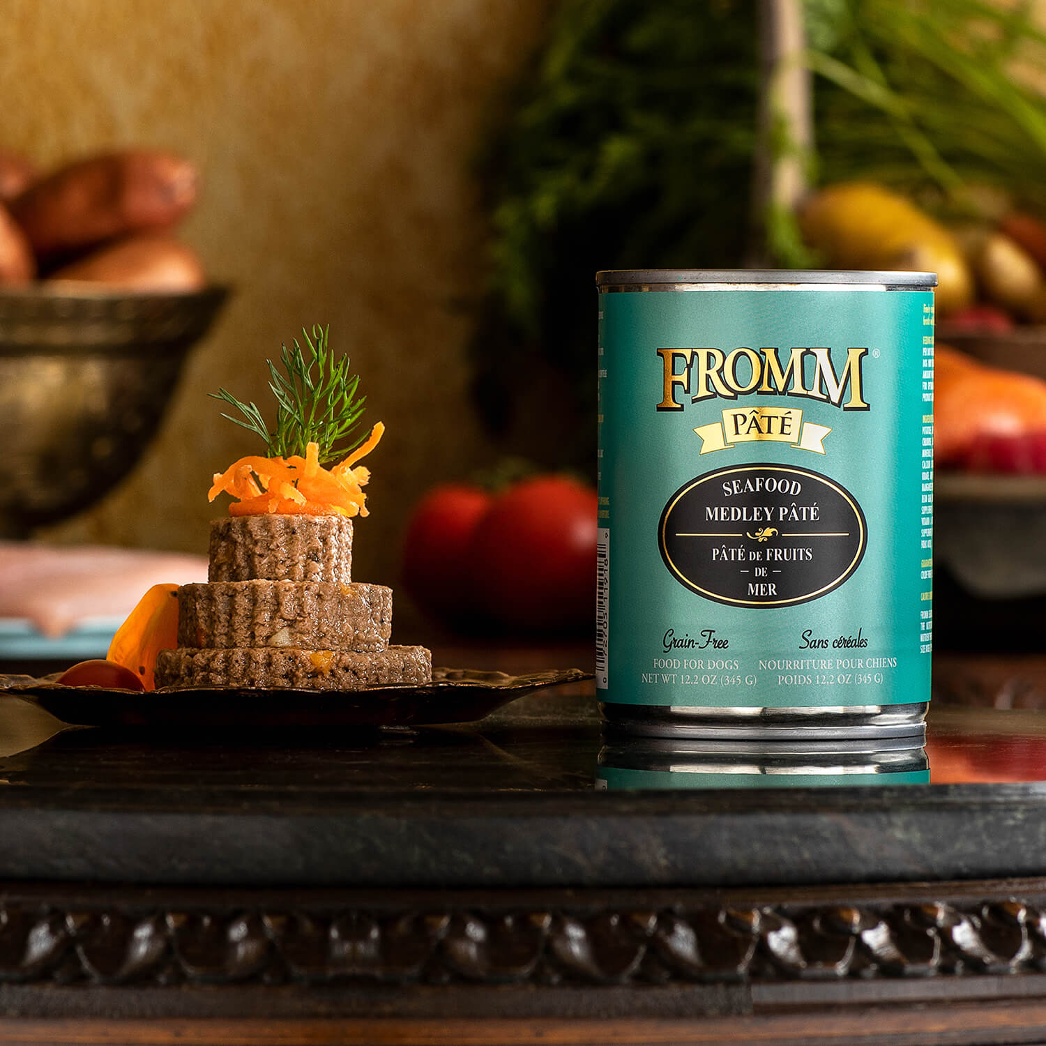Fromm Canned Dog Food Seafood Medley 12oz