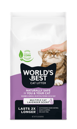 World's Best Cat Litter Multiple Cat  Lavender 28lb