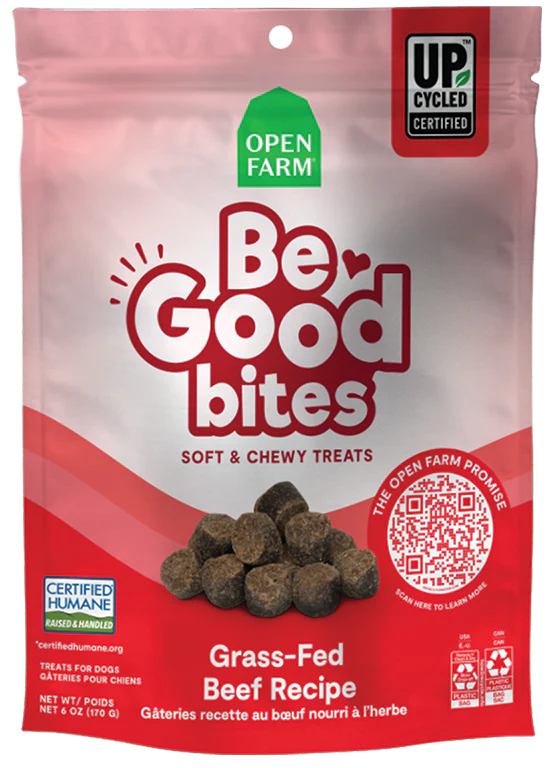 Open Farm Be Good Bites Beef Recipe 6oz