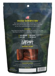 Gibsons Country Bacon Pork Jerky Treats 3oz