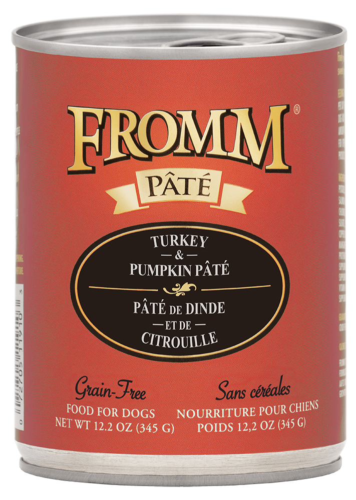 Fromm Canned Dog Food Turkey & Pumpkin 12.2oz