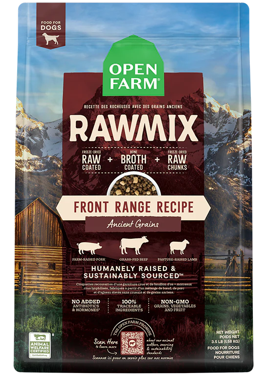 Open Farm RawMix Ancient Grains Front Range Dog Food