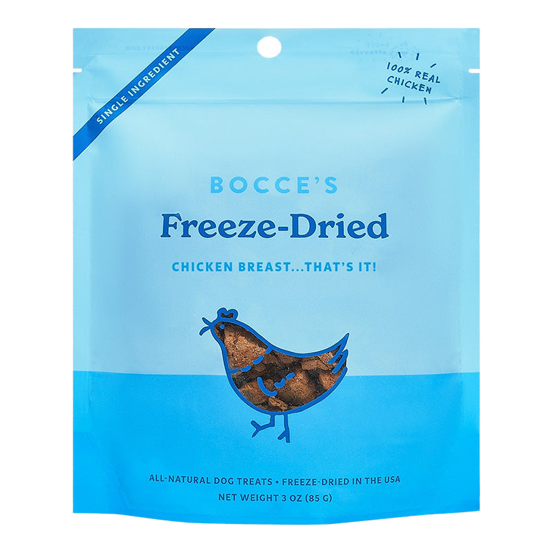 Bocce's Freeze Dried Chicken Breast Treat 3oz