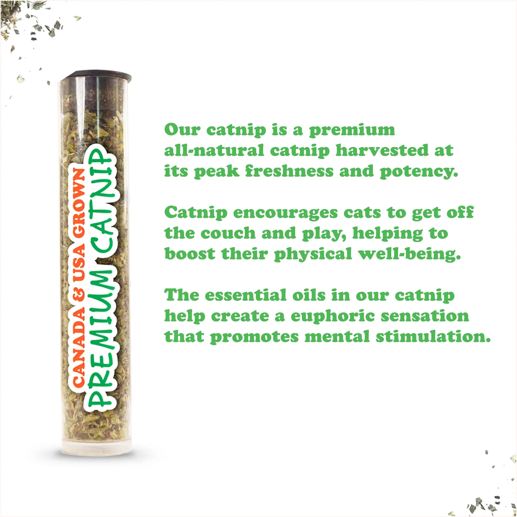 Meowijuana Get Kickin Gummy Worm Refillable Cat Toy