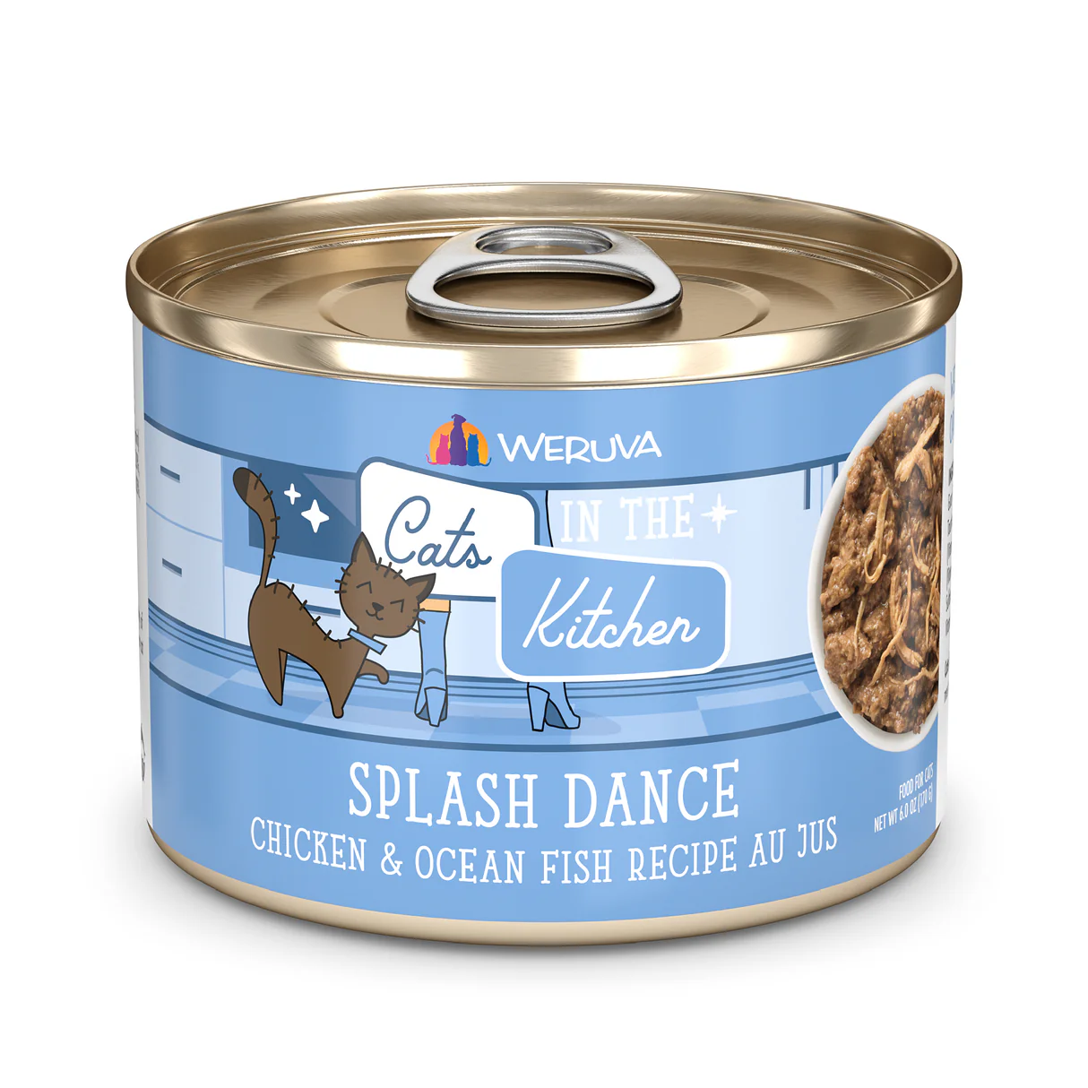 Weruva Canned Cat Food Splash Dance