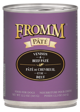 Fromm Canned Dog Food Venison & Beef 12oz