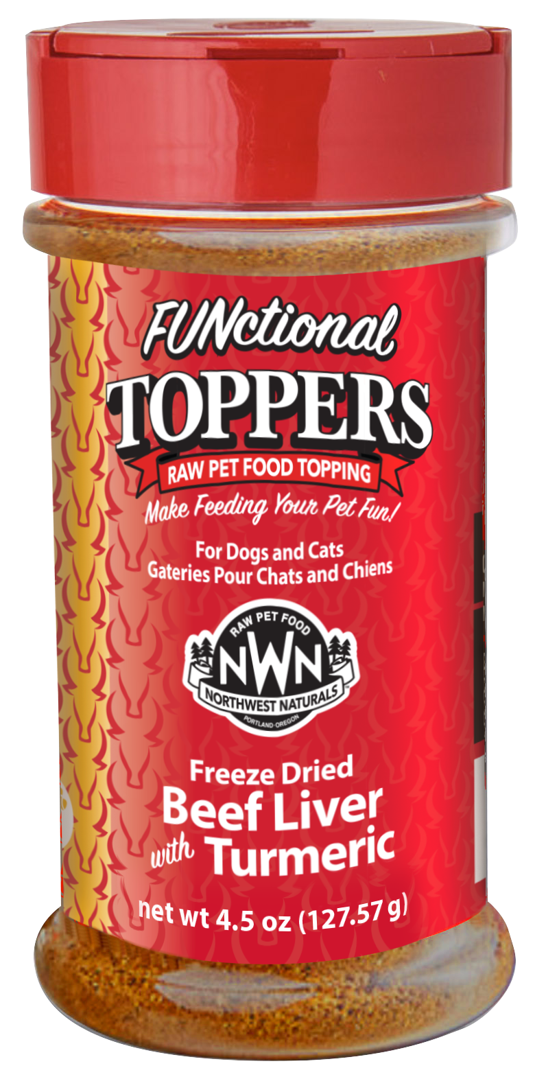 Northwest Naturals Beef & Tumeric Topper 4.5oz