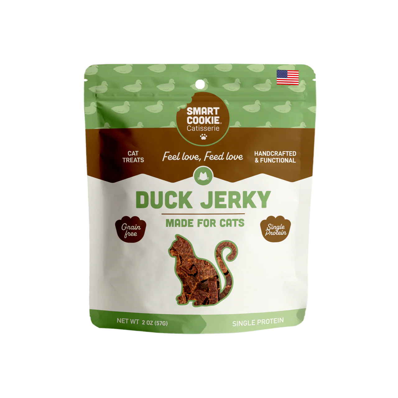 Smart Cookie Cat Duck Jerky 2oz