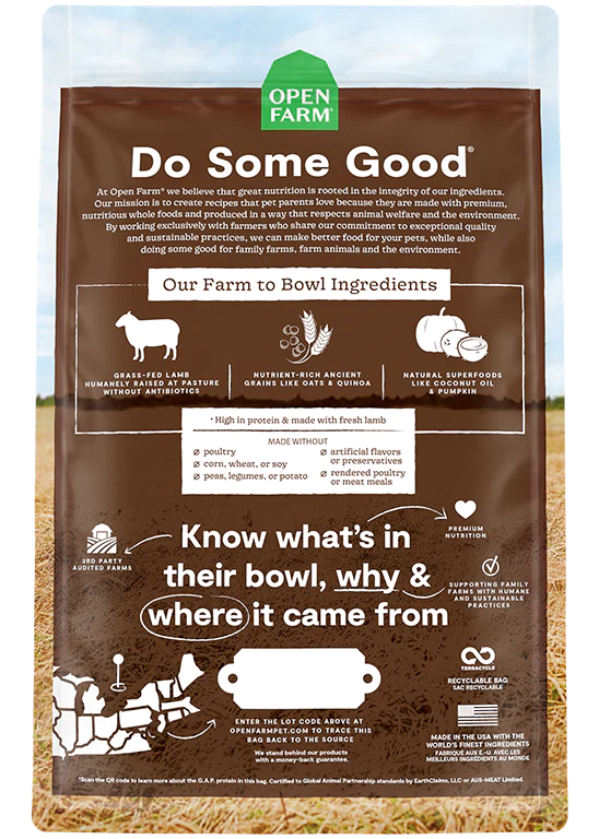 Open Farm Ancient Grain Lamb