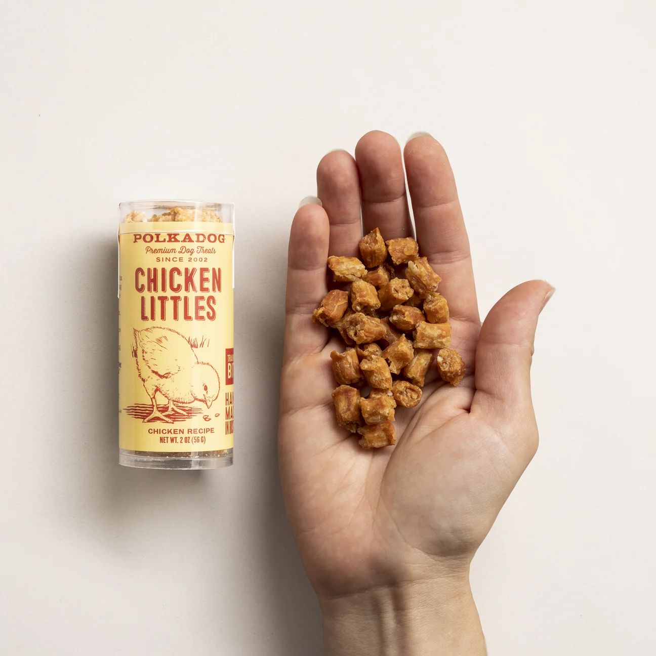 Polkadog Chicken Littles Training Bits 2oz
