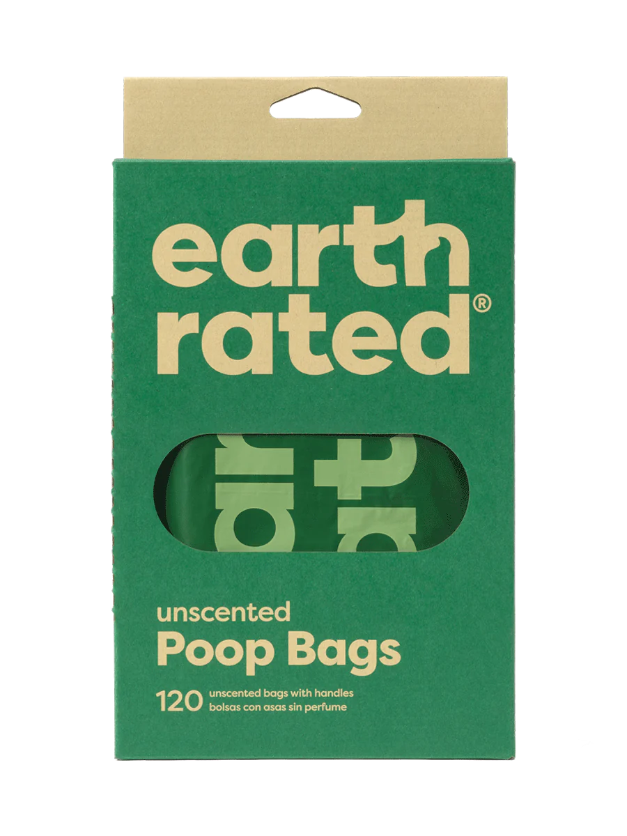 Earth Rated Handle Poop Bags Unscented 120ct