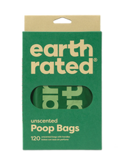Earth Rated Handle Poop Bags Unscented 120ct
