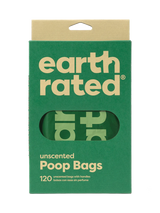 Earth Rated Handle Poop Bags Unscented 120ct