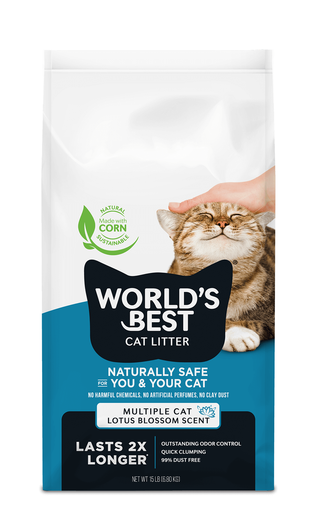 World's Best Cat Litter Lotus Blossom 28lb