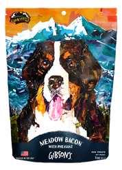 Gibsons Meadow Bacon With Pheasant Jerky Treats 3oz