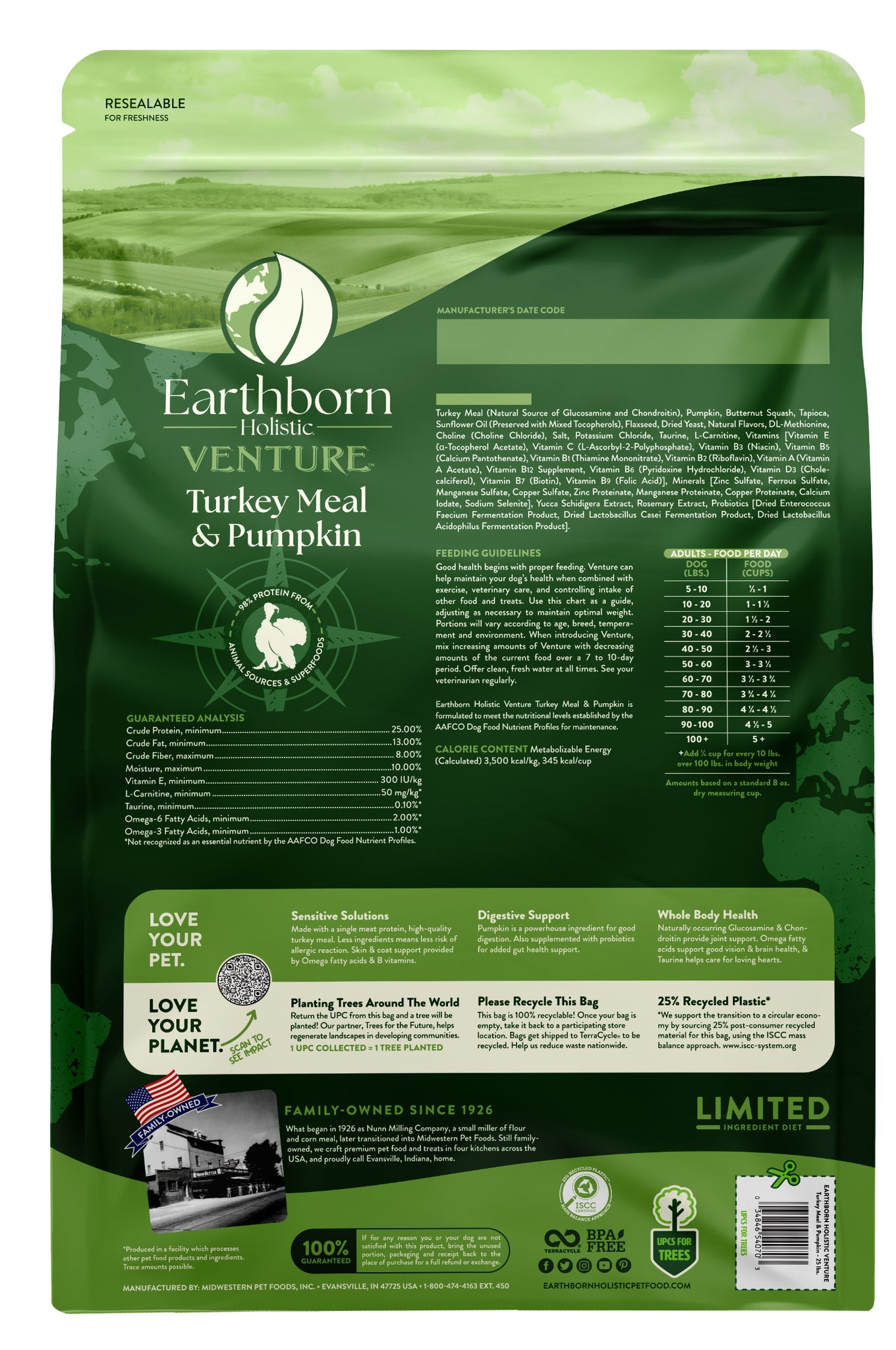 Earthborn Venture Turkey & Butternut Squash