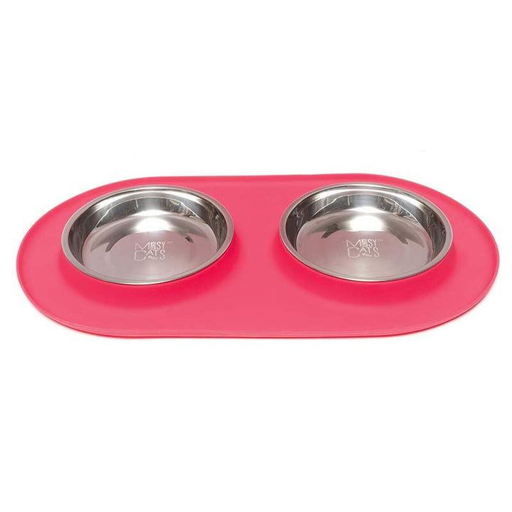 Messy Cats Double Silicone Feeder 14.2oz