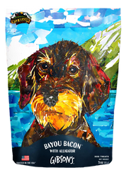 Gibsons Bayou Bacon With Alligator Jerky Treats 3oz