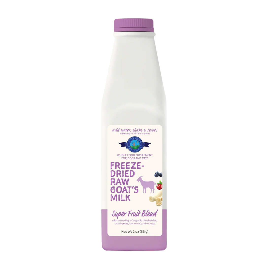 Shepherd Boy Farms Freeze Dired Goats Milk Super Fruit Blend