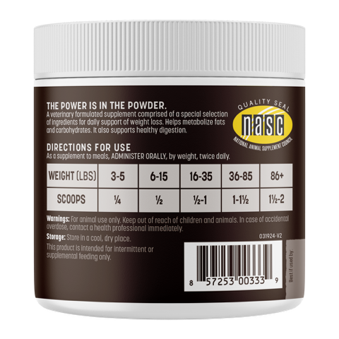 Earth Animal Healthy Weight Supplement 8oz