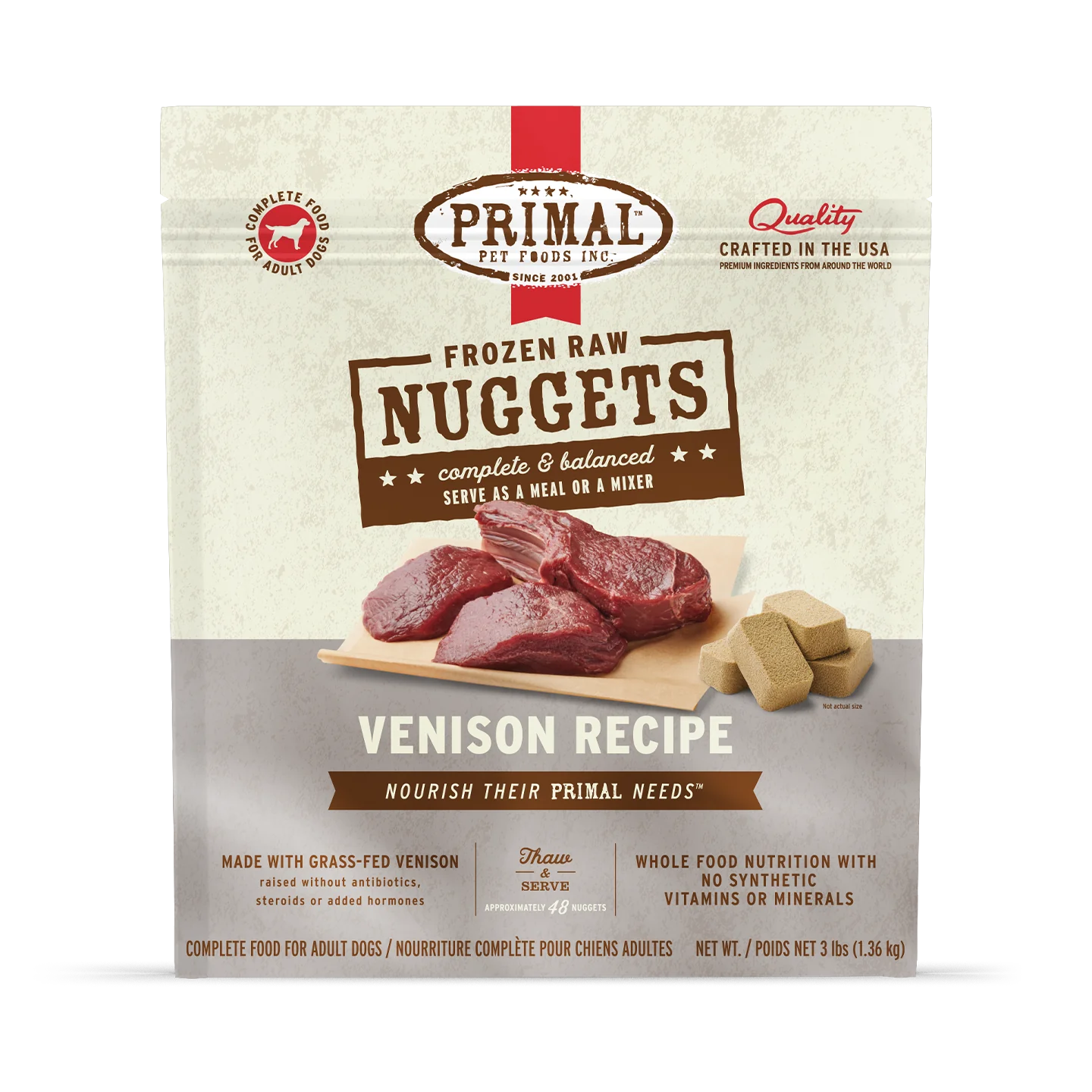 Primal Raw Dog Food Venison