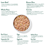 Portland Pet Beef & Rice Pouch 9oz