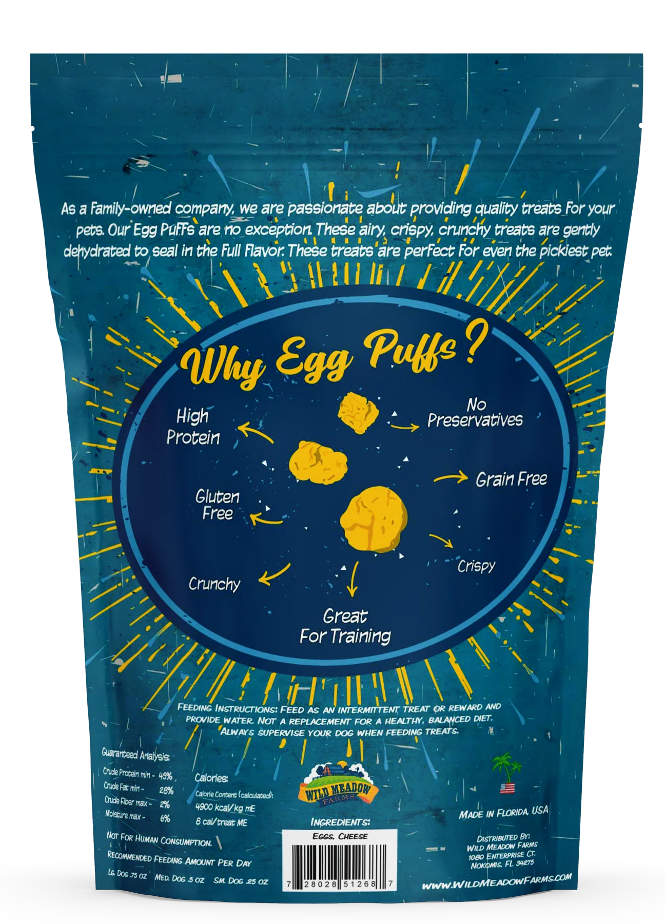 Wild Meadow Farms Egg Puffs Cheddar Cheese