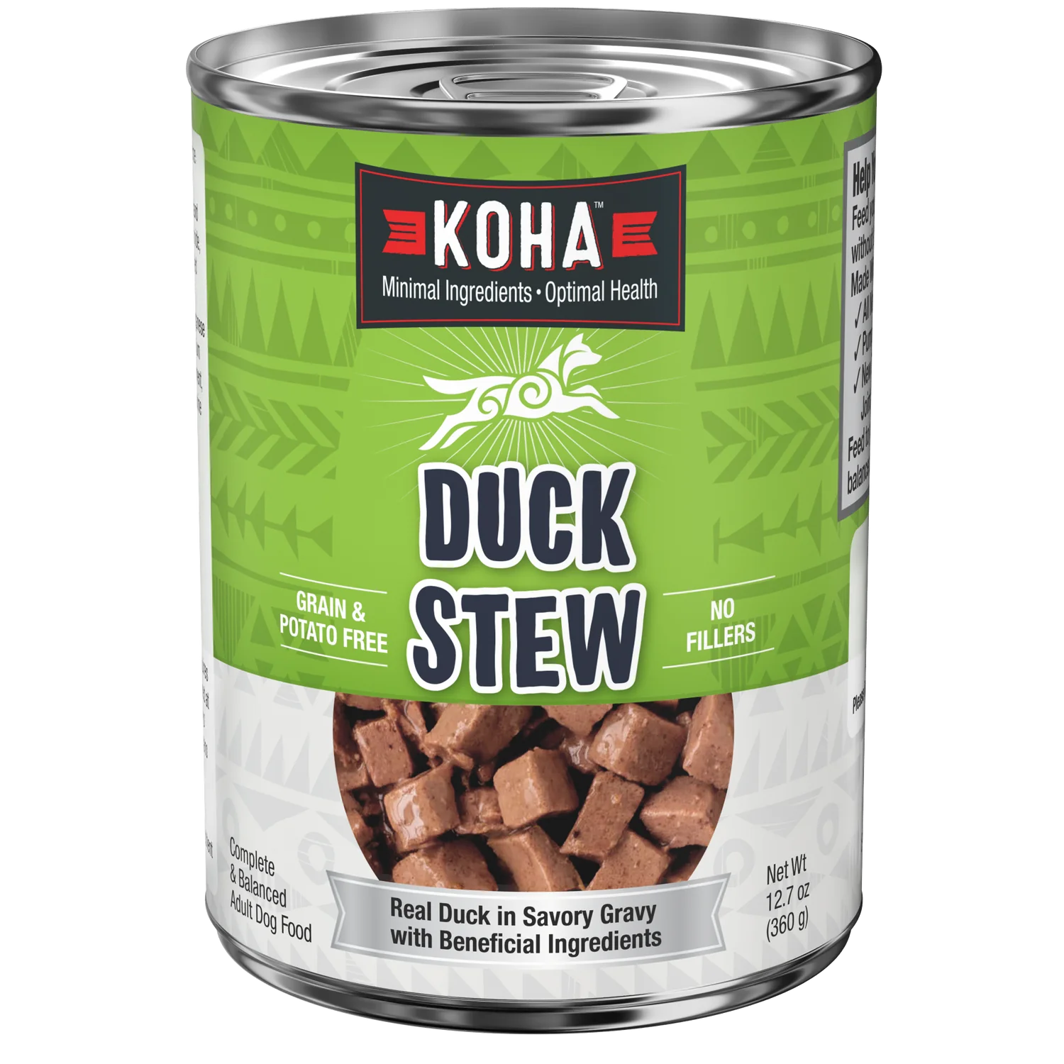 Koha Canned Dog Food Duck Stew 12oz