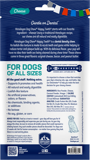 Himalayan Pet Happy Teeth Cheese Chews Large 2 Pack