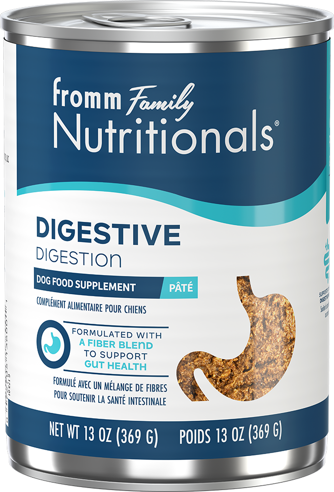 Fromm Canned Dog Food Nutritionals Digestive Supplement Pate 13oz