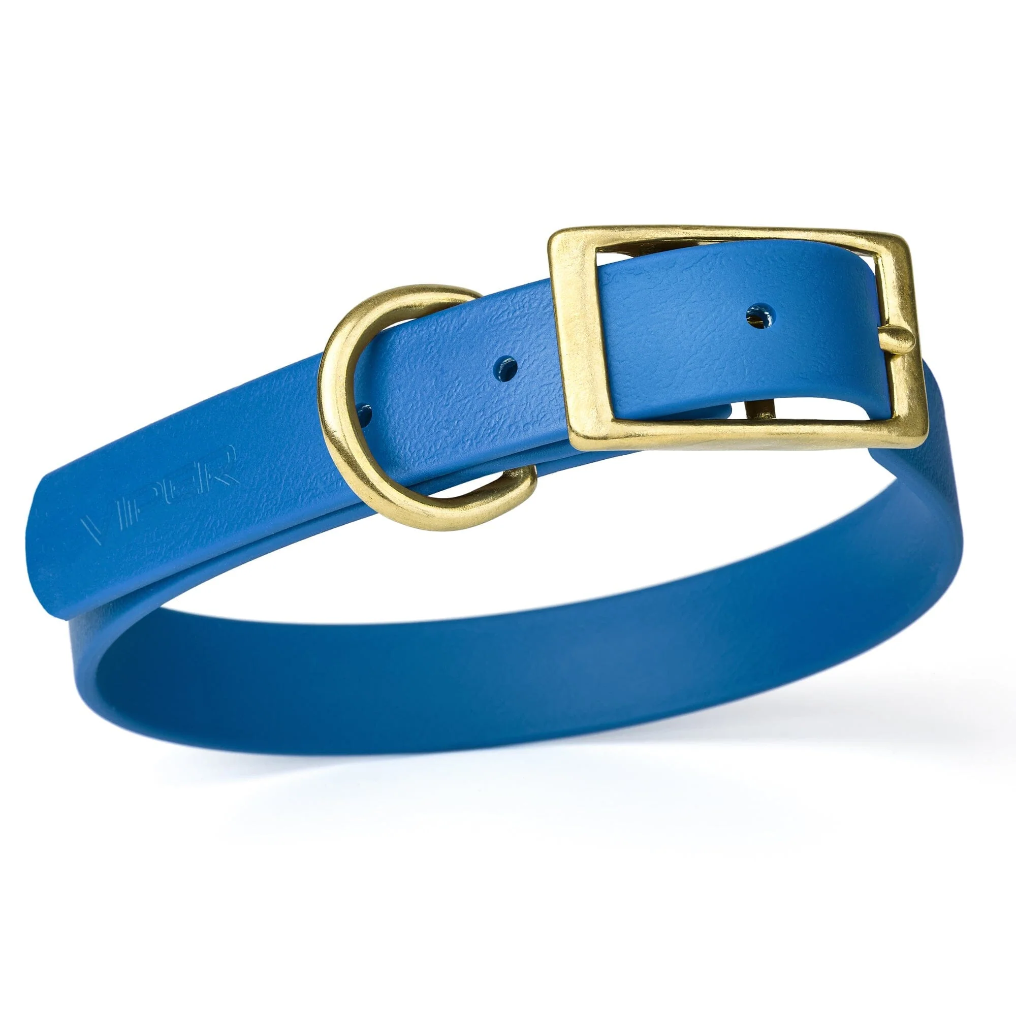 Biothane Waterproof Collar Blue