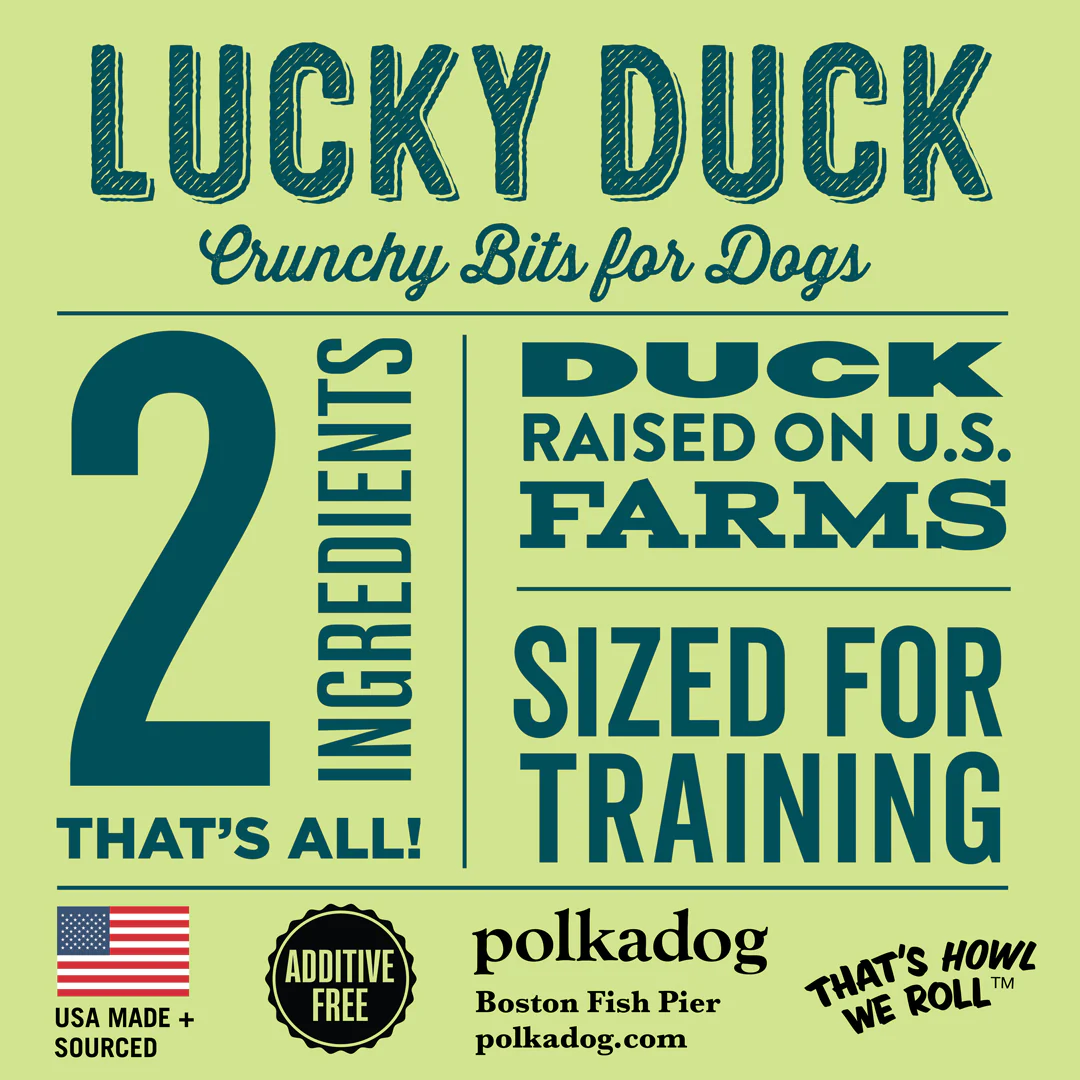 Polkadog Lucky Duck Training Bits 2oz