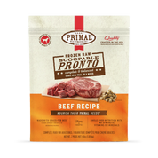 Primal Raw Dog Food Pronto Beef Formula 4lb