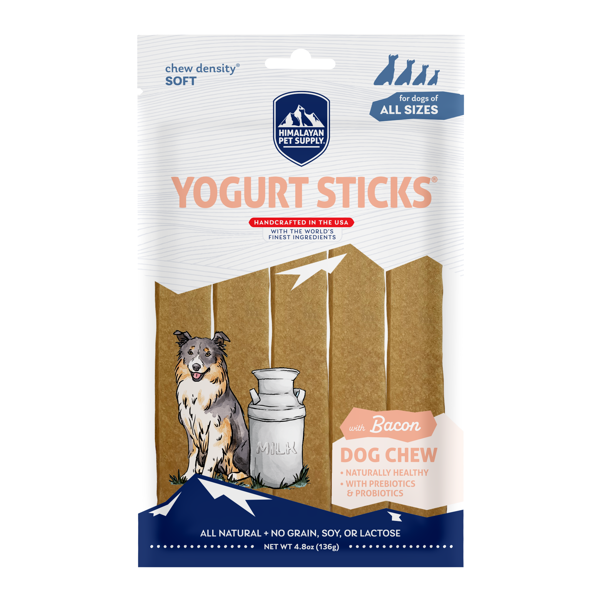 Himalayan Pet Bacon Yogurt Sticks 4.8oz
