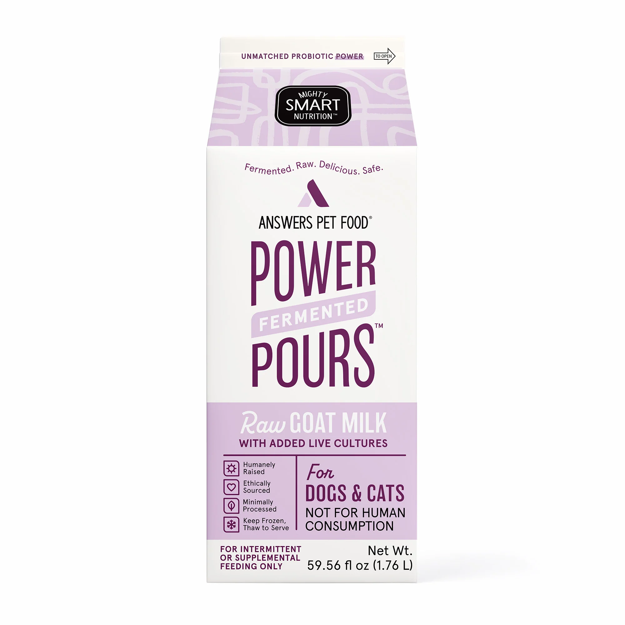 Answers Raw Goat Milk