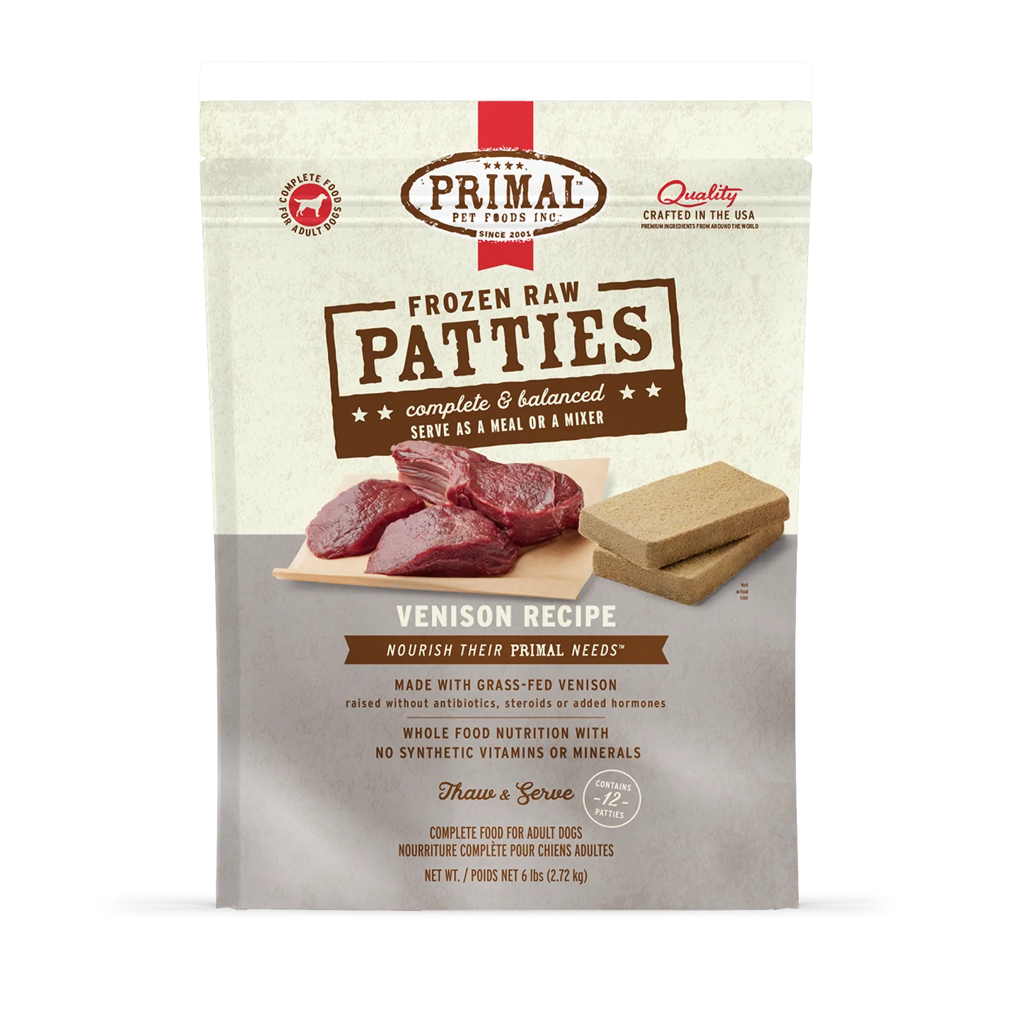 Primal Raw Dog Food Venison