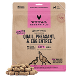 Vital Essentials Freeze Dried Soft NIBS Quail14oz