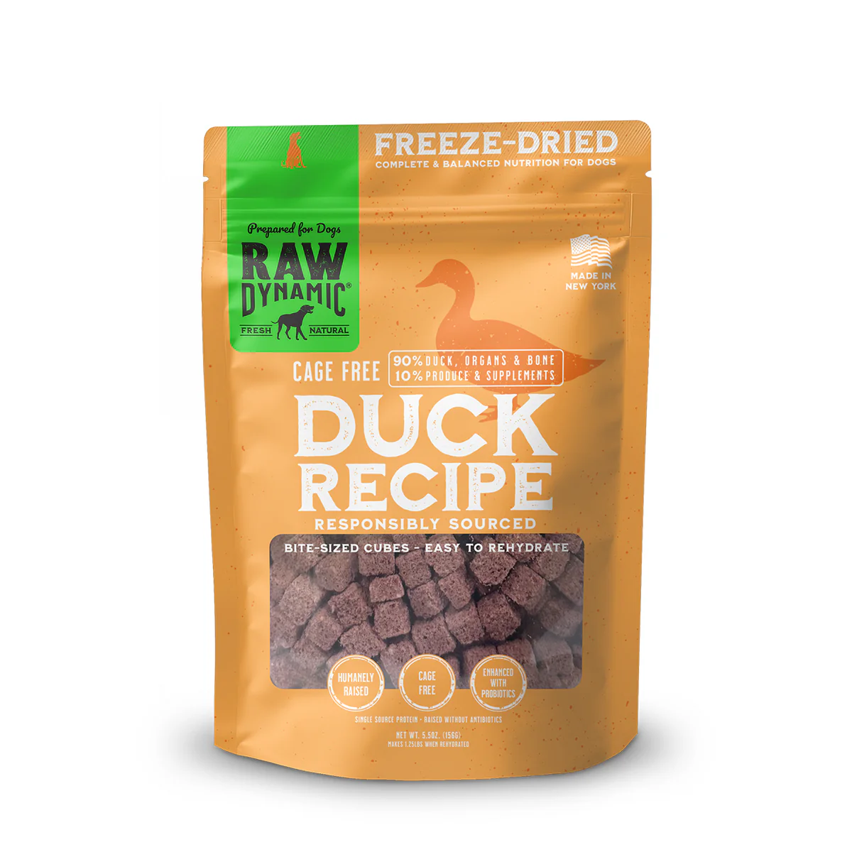 Raw Dynamic Freeze Dried Raw Duck