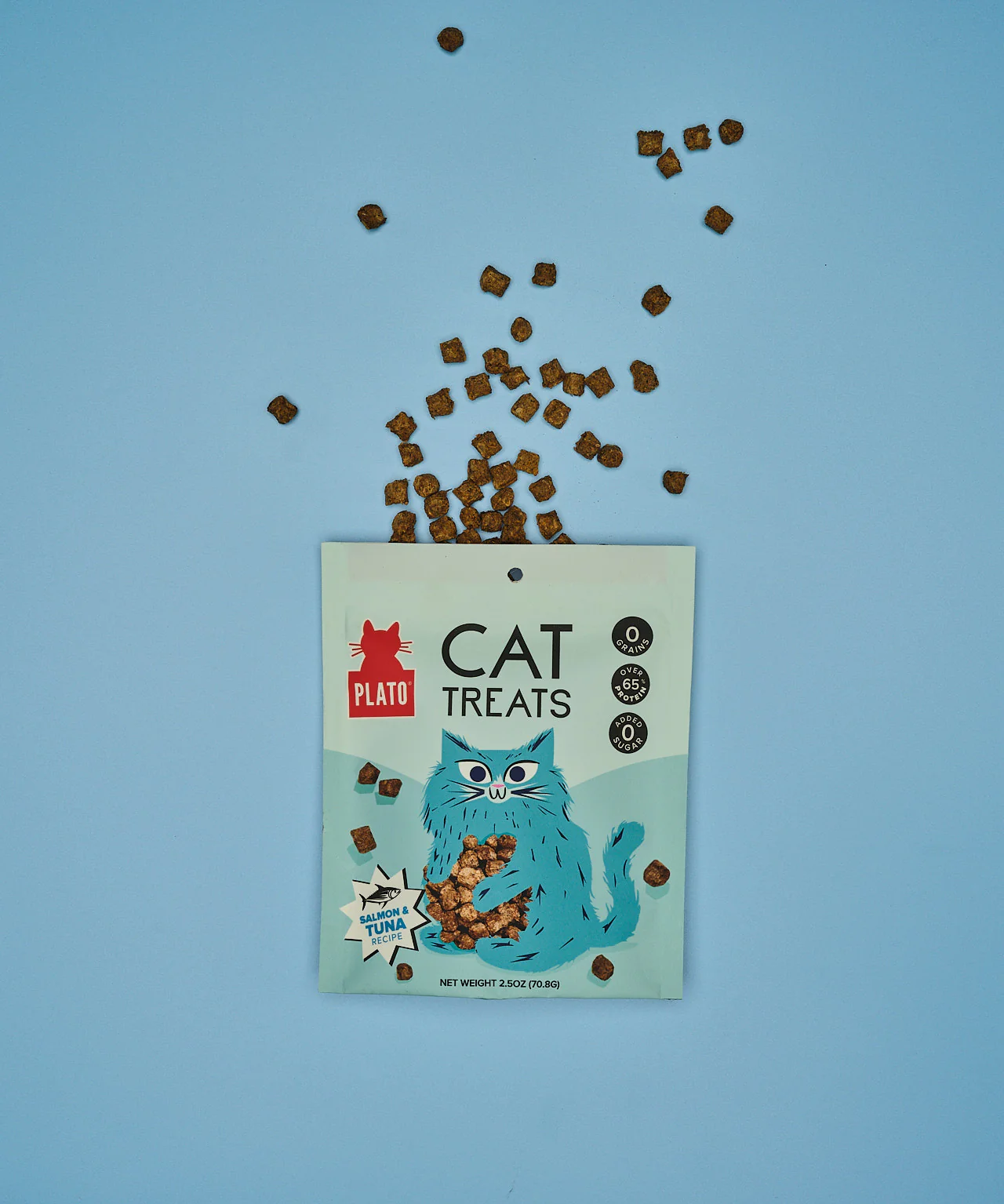 Plato Tuna & Salmon Cat Treats 2.5oz